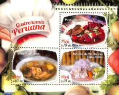 Peru 2017 Gastronomy S/s, Mint NH, Health - Food & Drink - Food