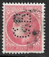 876	N°	676	Perforé	-	CB 33	-	Cie De BETHUNE - Usati