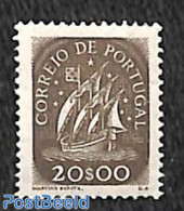 Portugal 1943 20.00E, Stamp Out Of Set, Unused (hinged), Ships And Boats - Neufs