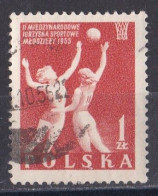 Pologne - République 1944 - 1960   Y & T N °  830  Oblitéré - Used Stamps