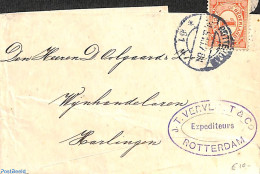 Netherlands 1913 Newspaperwrapper With 1c Stamp, Postal History - Cartas & Documentos