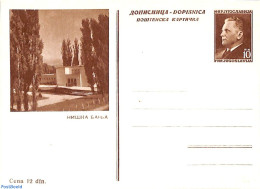 Yugoslavia 1953 Illustrated Postcard 10D, Unused Postal Stationary - Cartas & Documentos