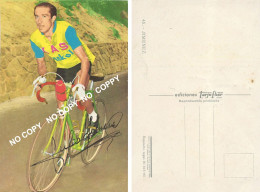 CARTE CYCLISME JULIO JIMENEZ TARJEFHER - Cycling