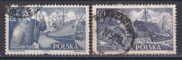 Pologne - République 1944 - 1960   Y & T N °  849  Et  851  Oblitérés - Gebruikt