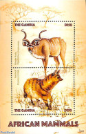 Gambia 2018 African Mammals 2v M/s, Mint NH, Nature - Animals (others & Mixed) - Gambie (...-1964)