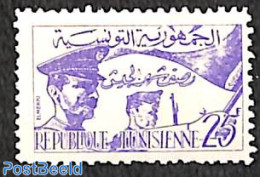 Tunisia 1957 25fr, Stamp Out Of Set, Unused (hinged) - Tunesien (1956-...)
