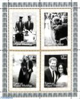 Tokelau Islands 2018 Harry And Meghan Wedding 4v M/s, Mint NH, History - Kings & Queens (Royalty) - Familias Reales