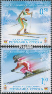 Bosnien - Serbische Republ. 360-361 (kompl.Ausg.) Postfrisch 2006 Olympische Winterspiele - Bosnie-Herzegovine