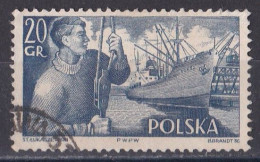 Pologne - République 1944 - 1960   Y & T N °  849  Oblitéré - Usados