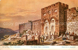 73552718 Jerusalem Yerushalayim Das Goldene Tor Serie 781 Palaestina No. 33 Kuen - Israel