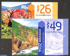 Hong Kong 2018 Definitives, 2 Booklets S-a, Mint NH, Stamp Booklets - Ongebruikt