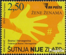 Bosnien-Herzegowina 699 (kompl.Ausg.) Postfrisch 2016 Bekämpfung Gewalt Gegen Frauen Und - Bosnia Herzegovina