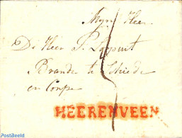 Netherlands 1816 Folding Letter From HEERENVEEN To Schiedam, Postal History - ...-1852 Prephilately
