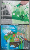 Bosnien-Herzegowina 687-688 (kompl.Ausg.) Postfrisch 2016 Umweltbewusst Leben - Bosnie-Herzegovine