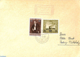 Liechtenstein 1960 First Day Of Nendeln Post Office, Postal History - Storia Postale