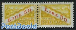 San Marino 1946 Parcel Post 50L 1v [:], Unused (hinged) - Ongebruikt