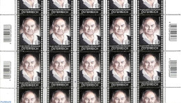 Austria 2018 Klaus M. Brandauer  M/s, Mint NH, Performance Art - Movie Stars - Unused Stamps