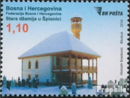 Bosnien-Herzegowina 683 (kompl.Ausg.) Postfrisch 2015 Sakralbauten - Bosnien-Herzegowina