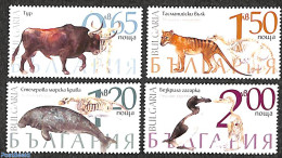 Bulgaria 2018 Wild Animals 4v, Mint NH, Nature - Animals (others & Mixed) - Birds - Sea Mammals - Wild Mammals - Ungebraucht