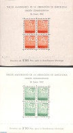 Spain 1942 Barcelona Fund 2 S/s, Mint NH - Unused Stamps