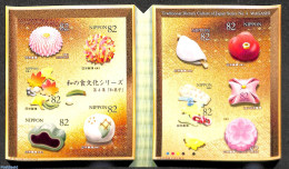 Japan 2018 Tradional Sweets 10v In Foil Booklet, Mint NH, Health - Food & Drink - Stamp Booklets - Nuevos
