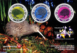 New Zealand 2018 Stamp Show Bangkok, Kiwi S/s, Mint NH, Nature - Birds - Philately - Neufs
