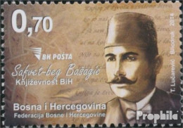 Bosnien-Herzegowina 644 (kompl.Ausg.) Postfrisch 2014 Safvet Beg Basagic - Bosnie-Herzegovine