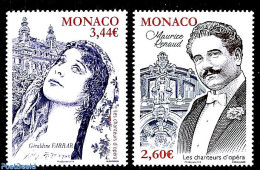 Monaco 2019 Opera Singers 2v, Mint NH, Performance Art - Music - Ungebraucht