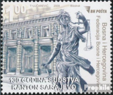 Bosnien-Herzegowina 556 (kompl.Ausg.) Postfrisch 2009 Kantonalgericht - Bosnië En Herzegovina