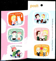 Finland 2019 Shared Joy 6v S-a In Booklet, Mint NH, Nature - Sport - Cats - Dogs - Swimming - Stamp Booklets - Nuovi
