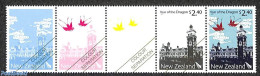 New Zealand 2012 Year Of The Dragon, Colour Separation Strip, Mint NH, Various - New Year - Ongebruikt