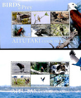 Aitutaki 2018 Birds Of Prey 12v (2 M/s), Mint NH, Nature - Birds - Birds Of Prey - Aitutaki