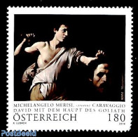 Austria 2019 Michelangelo Painting 1v, Mint NH, Art - Michelangelo - Paintings - Unused Stamps