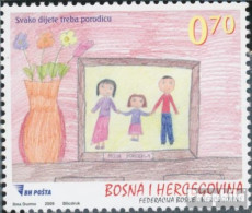 Bosnien-Herzegowina 552 (kompl.Ausg.) Postfrisch 2009 Woche Des Kindes - Bosnia And Herzegovina