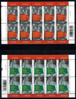 Belgie Belgique 2003 OCBn° 3160-3161  *** MNH Feuillet Complète Planche Plaatnummer 2 - Ongebruikt