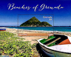 Grenada 2019 Beaches S/s, Mint NH, Transport - Various - Ships And Boats - Tourism - Bateaux