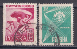 Pologne - République 1944 - 1960   Y & T N °  901  Et  903  Oblitérés - Gebruikt