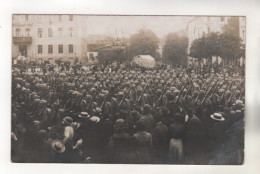 4991, FOTO-AK, WK I, Deutschland, Bayern, Allgäuer Hof, Bierhalle, Bahnhof-Hotel - Guerra 1914-18