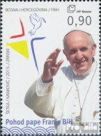 Bosnien - Kroat. Post Mostar 414 (kompl.Ausg.) Postfrisch 2015 Papst Franziskus - Bosnie-Herzegovine