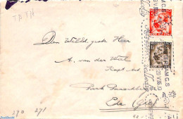 Netherlands 1935 Cover From Amsterdam CS To Ede, Machine Roll Cancellation, Postal History - Covers & Documents
