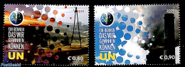 United Nations, Vienna 2019 Climate Change 2v, Mint NH, Nature - Environment - Umweltschutz Und Klima