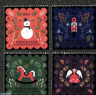 Liechtenstein 2019 Christmas 4v, Mint NH, Religion - Christmas - Unused Stamps