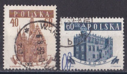 Pologne - République 1944 - 1960   Y & T N °  924  Et  925  Oblitérés - Gebruikt