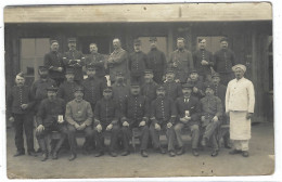 1915 - CARTE PHOTO - PHOTO CARD - Groupe De Militaires - Carte Envoyée D' Un Camp Allemand De Prisonniers - Guerre 1914-18