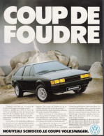 128796CL/ VOLKSMAGEN SCIROCCO GTI, Page De Magazine Format 21/27,5 Cm - Advertising