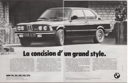 128793CL/ BMW 320, 2 Pages De Magazine Format 21/27,5 Cm - Publicidad