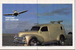 128798CL/ *CUSTOM CARS* FRANCAISES, 4 Pages De Magazine Format 21/27,5 Cm - Werbung