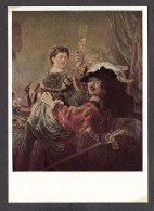 PR153/ REMBRANDT, *Selbstbildnis - Rembrandt And Saskia In The Scene Of The Prodigal Son*, Dresden, Gemäldegalerie - Malerei & Gemälde