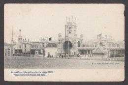 105324/ LIEGE, Exposition 1905, Vue Générale De La Façade Des Halls - Lüttich