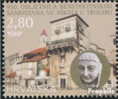 Kroatien 1142 (kompl.Ausg.) Postfrisch 2014 Benedikterinnenkloster - Kroatië